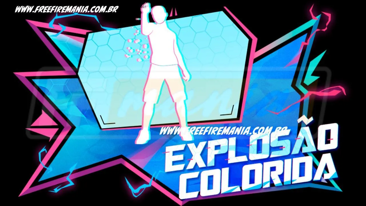 Free Fire: como conseguir Emote Explosão Colorida no Escolha Royale