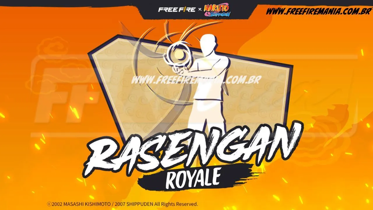 Free Fire: como conseguir Emote - Rasengan no Escolha Royale