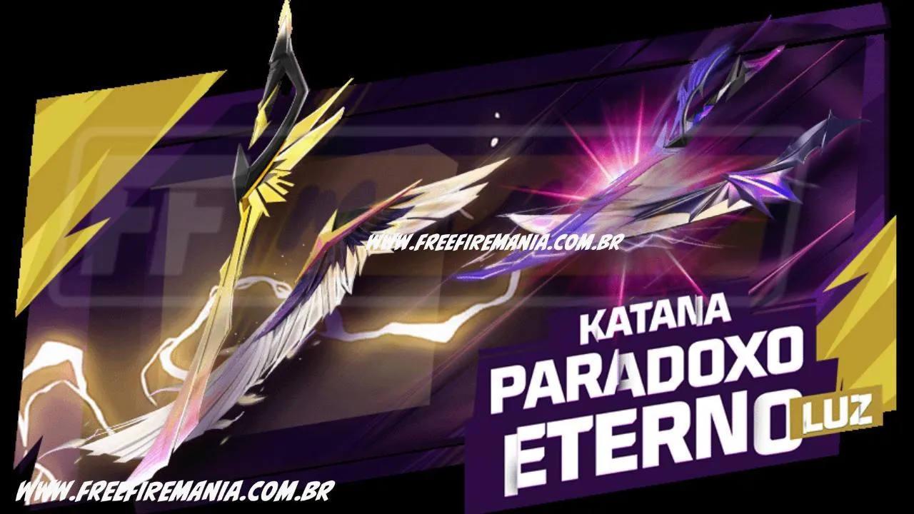 Free Fire: como conseguir Katana - Pradoxo Eterno no novo Token Royale