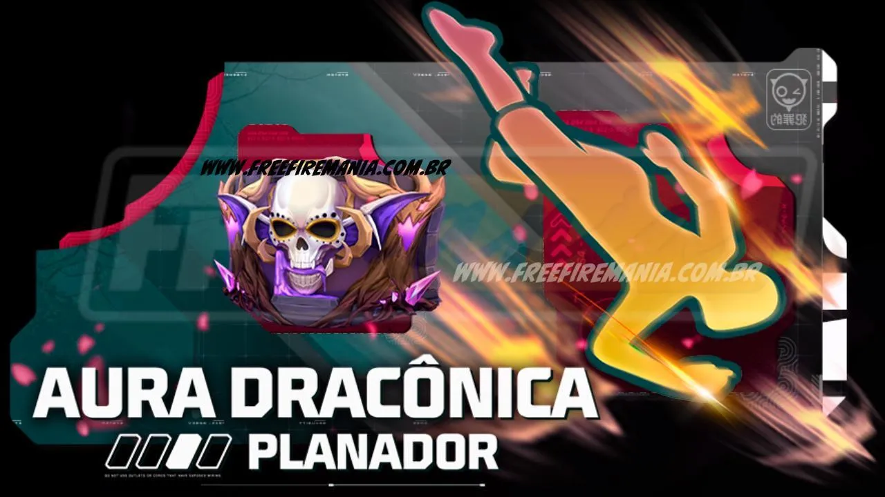 Free Fire: como conseguir Plainador - Aura Dracrônica no Escolha Royale
