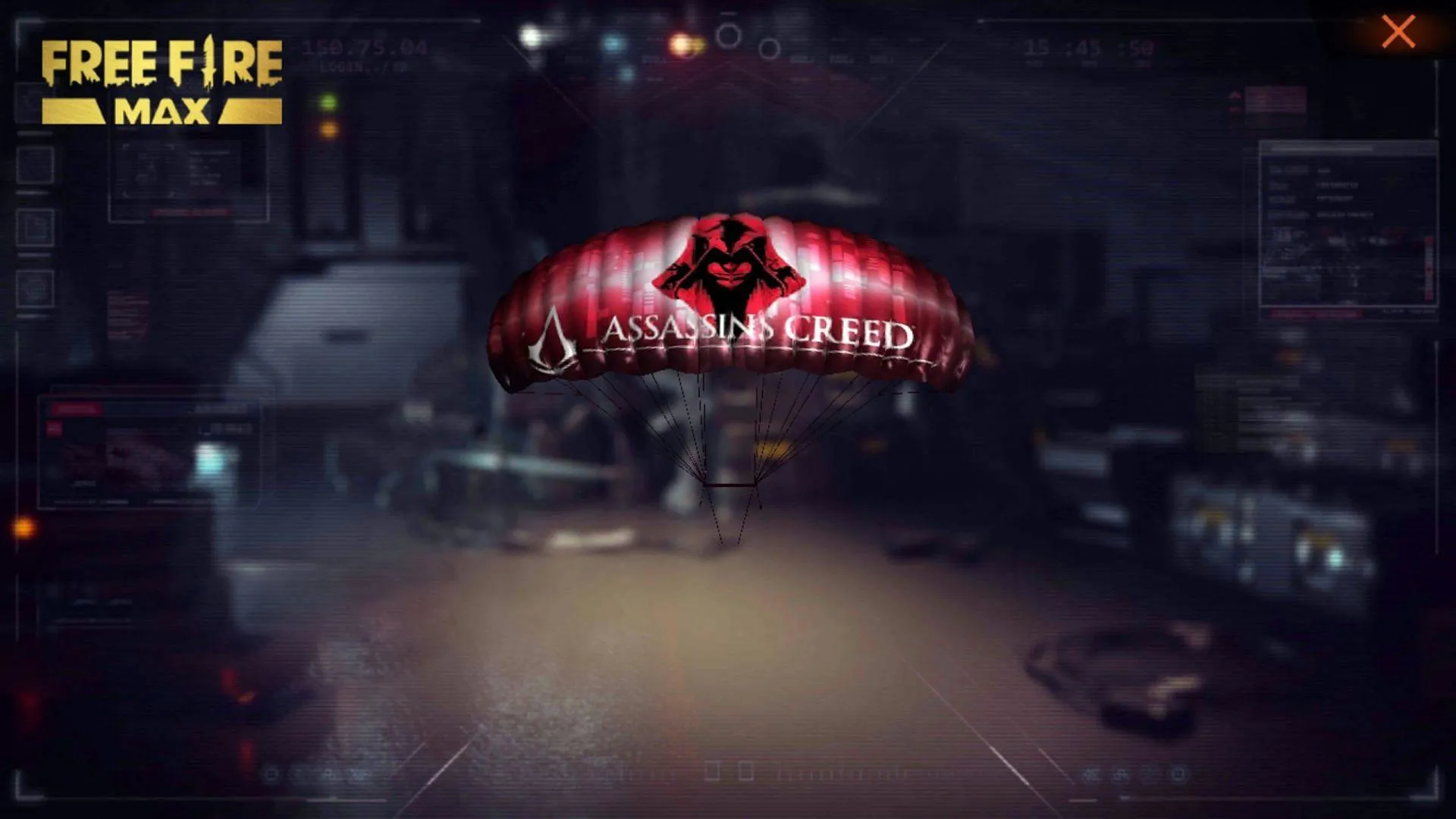 Free Fire: como conseguir skin paraquedas Assassin's Creed grátis