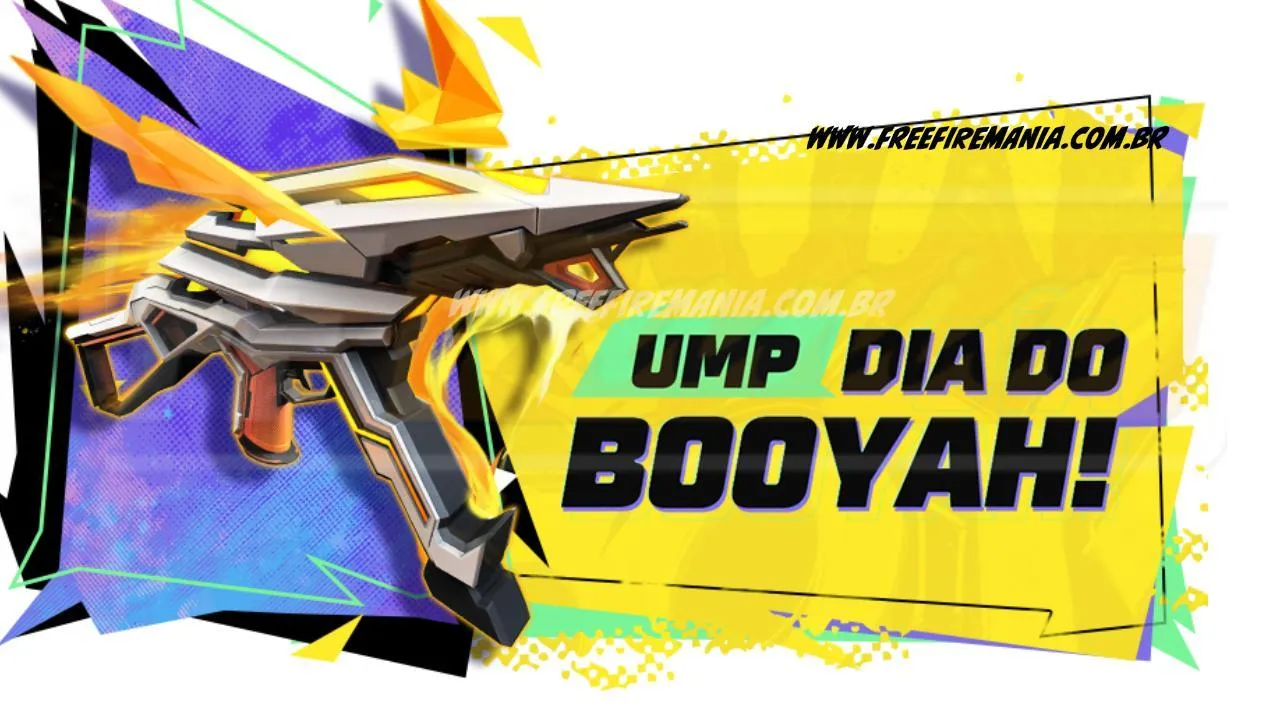 Free Fire: como conseguir UMP - Dia do Booyah no Escolha Royale