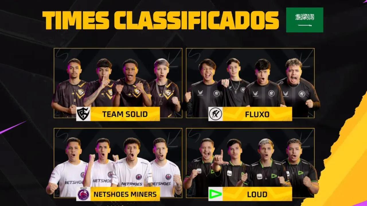 Free Fire: definidos os representantes do Brasil na Copa do Mundo de Esports na Arábia
