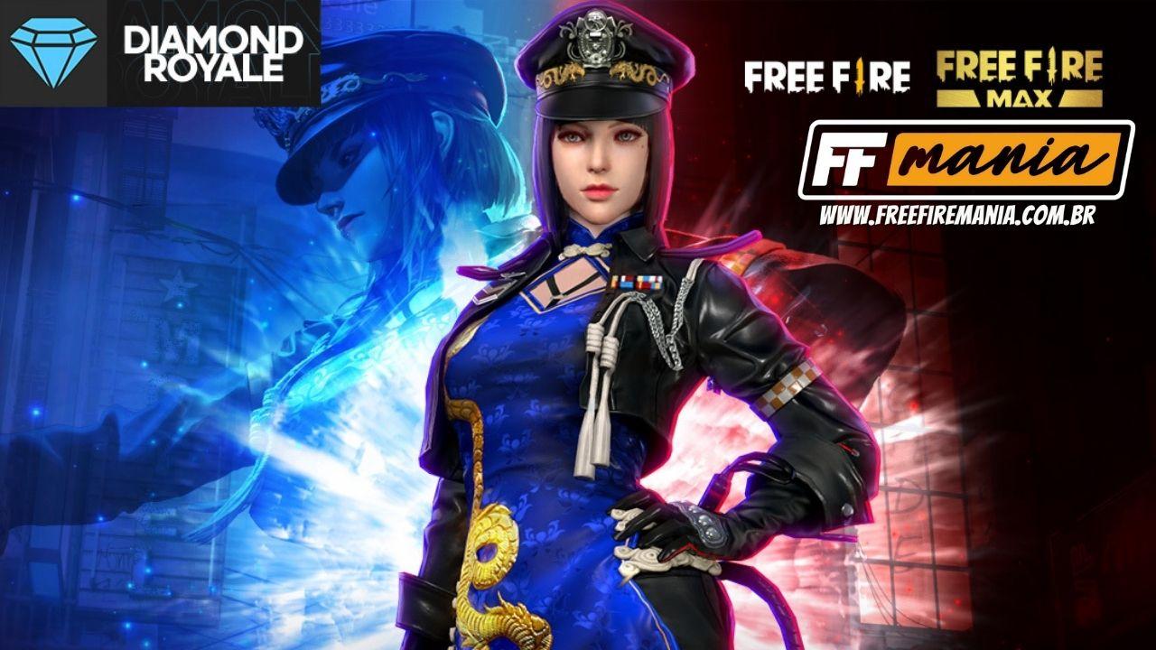 Free Fire: Royale Diamante llamado Dragon Spy comienza a llegar a los servidores