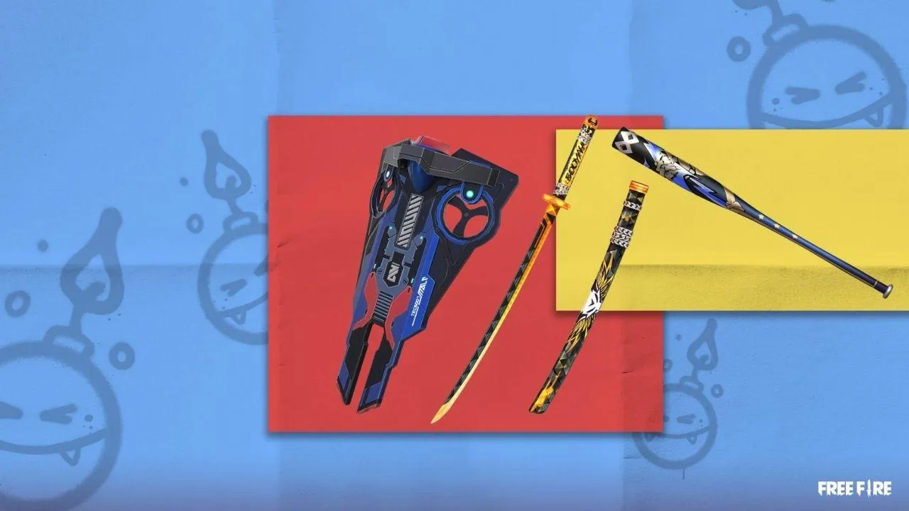 Free Fire (FF): Evento de recarga deste sábado (15) traz Taco, Katana e Prancha para o Battle Royale