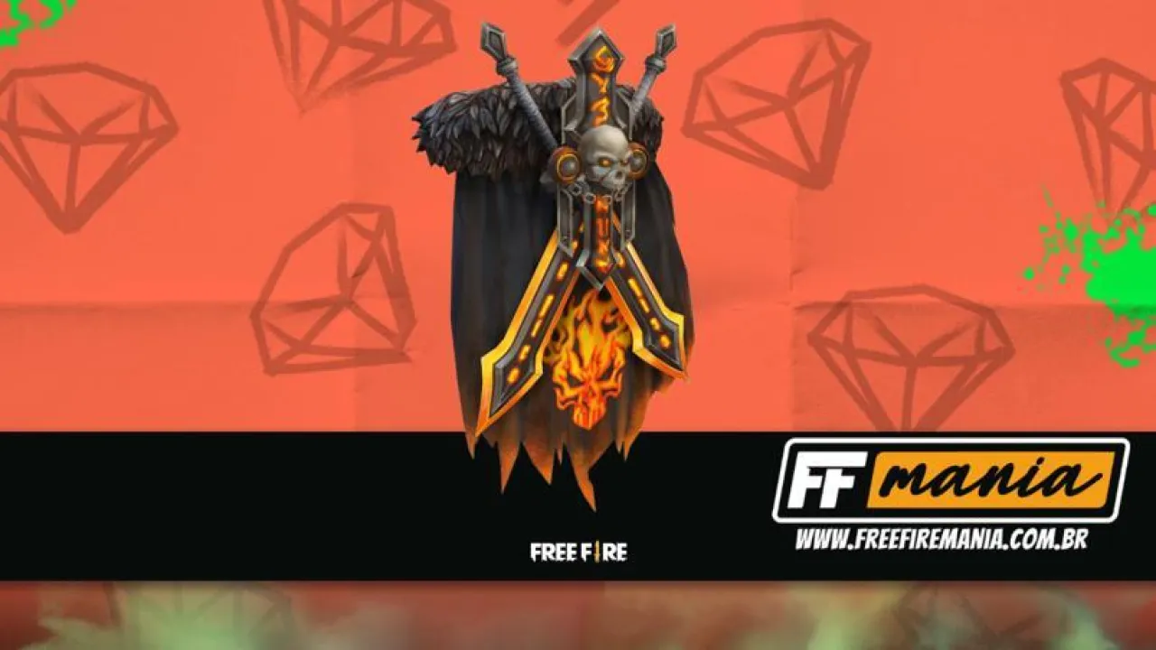 Free Fire (FF): evento de recarga traz inédita mochila Cavaleiro Sombrio