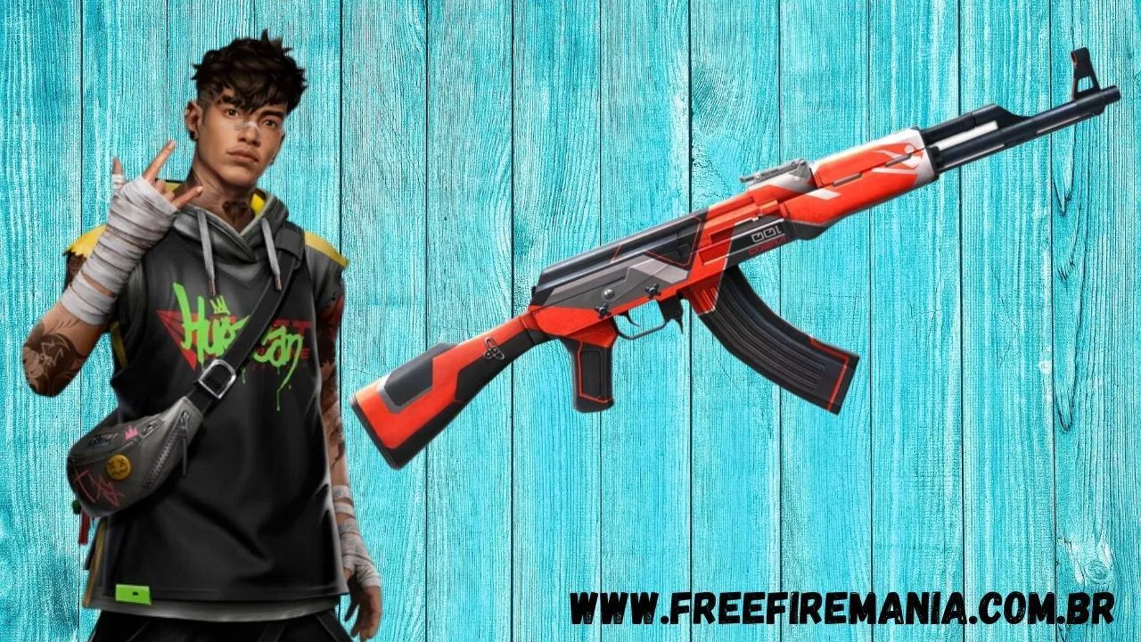 Free Fire (FF): Shiro e skin da AK47 serão entregues de graça, veja como conseguir
