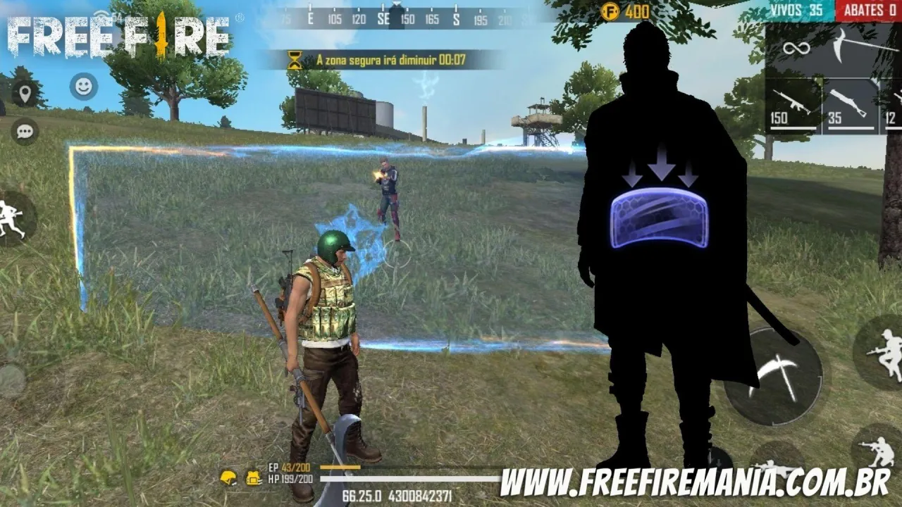 Free Fire lança personagem com novo escudo; veja como funciona