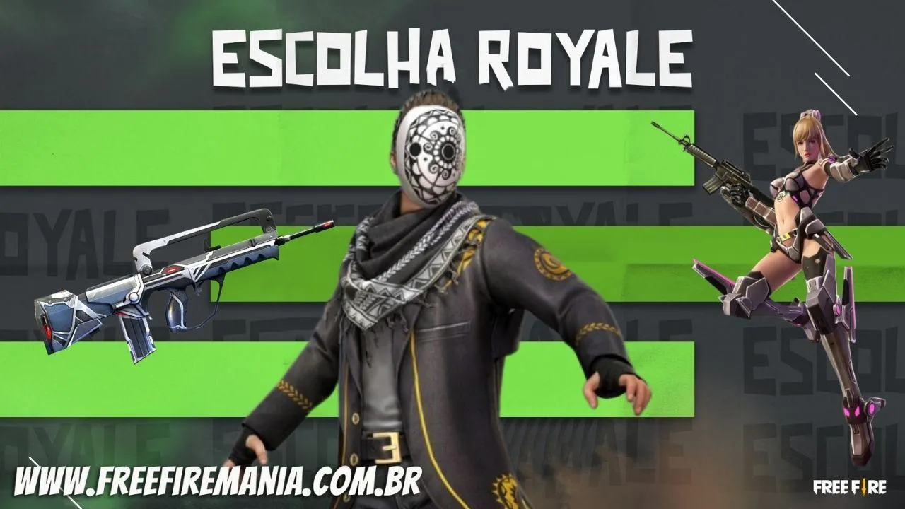 Free Fire libera o inédito conjunto Mister Espiral na segunda (13), veja como conseguir