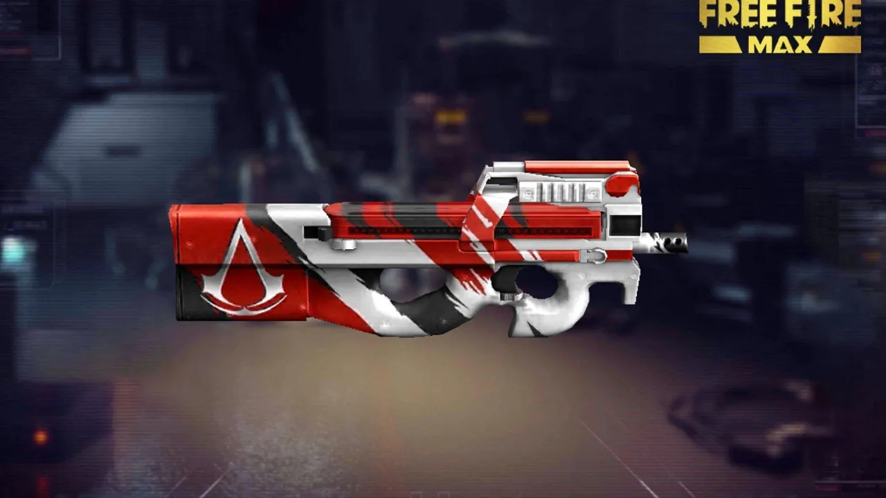 Free Fire libera P90 Assassin's Creed gratuitamente; saiba como pegar
