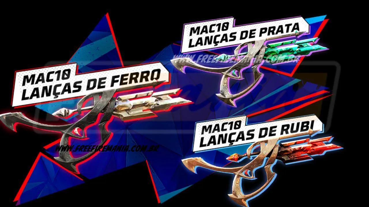 Free Fire: Mac10 - Lanças de Rubi chega ao jogo na Loja do Desejo; veja como conseguir
