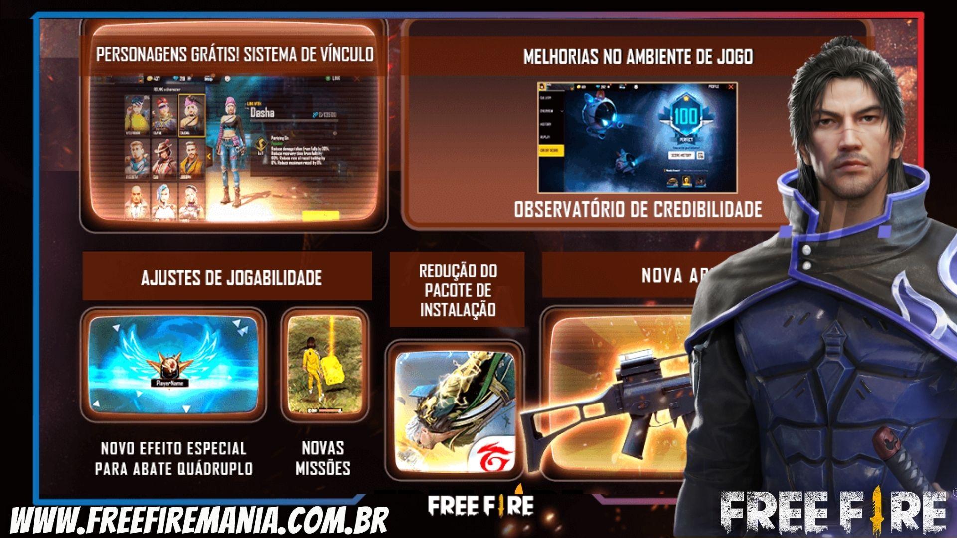 Free Fire Max: actualización de marzo de 2022; mira lo que cambia