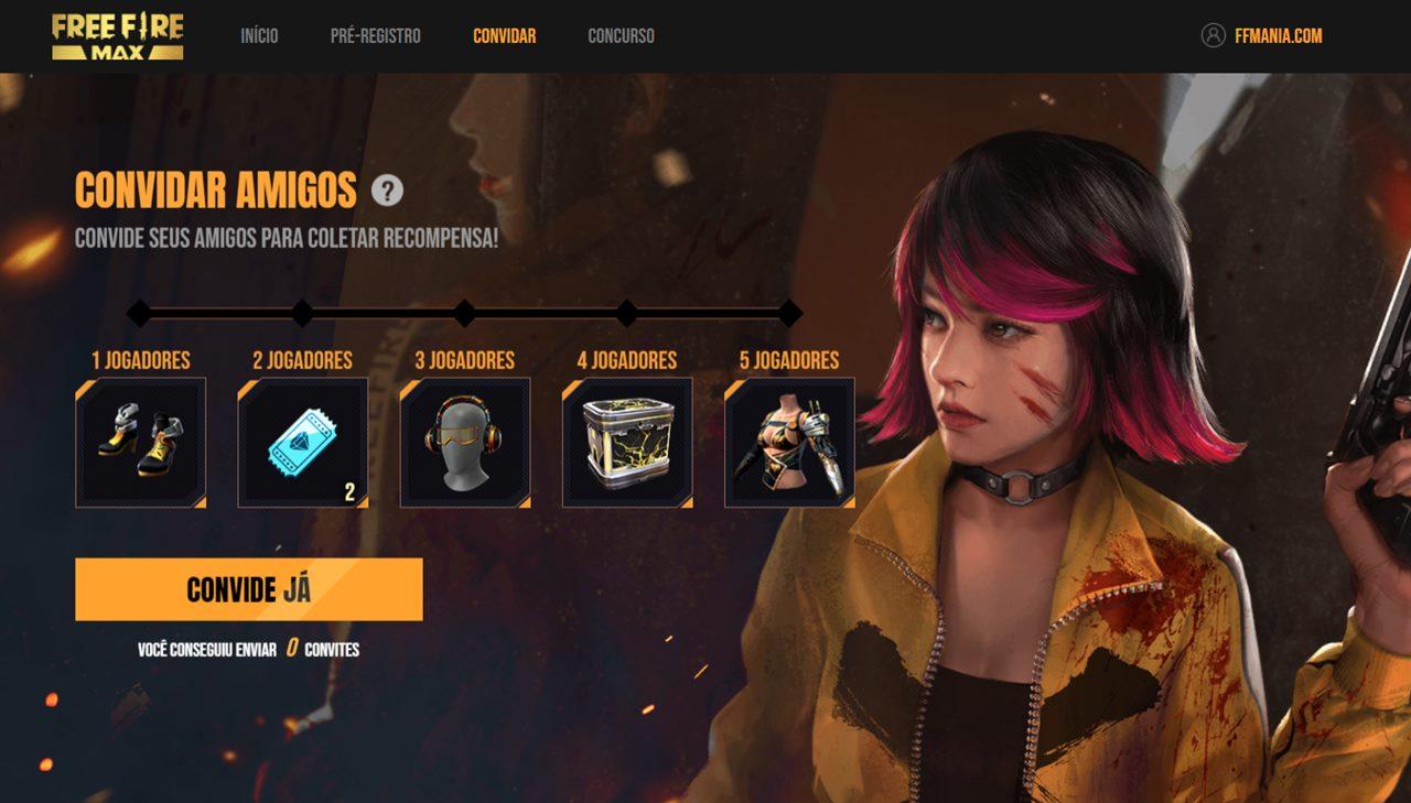 Free Fire Max: preinscríbase y gane recompensas invitando a amigos, descubra cómo
