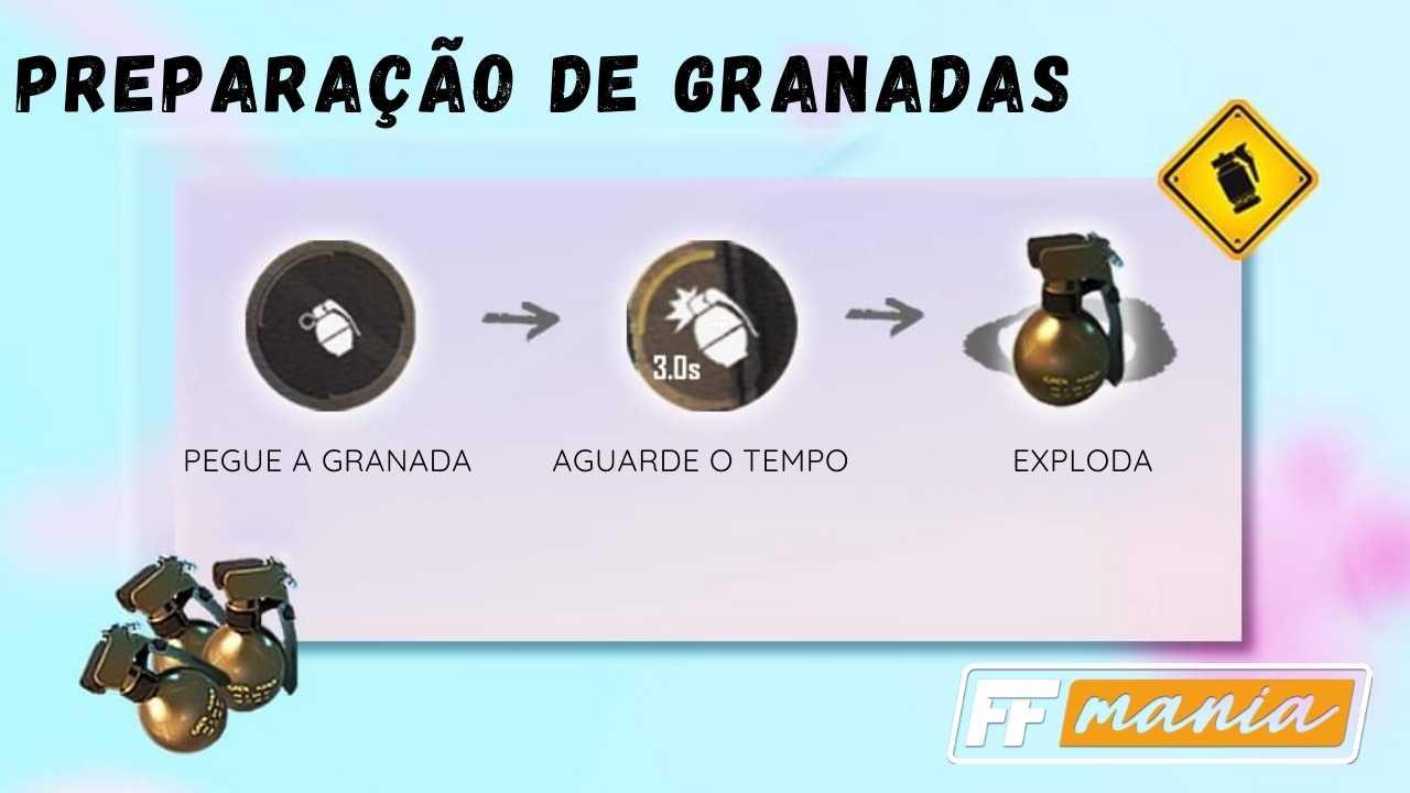 Free Fire: nueva función de preparación de granadas