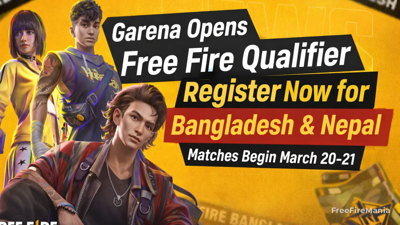 Garena Opens Free Fire Qualifier, Teams Must Register Now
