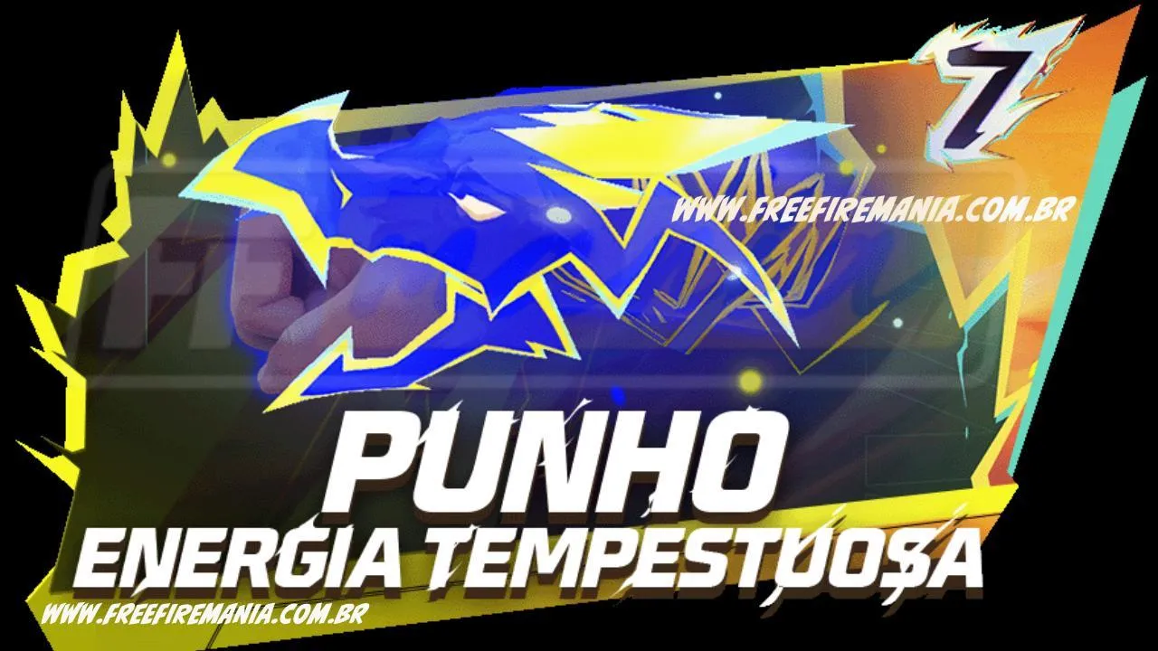 Free Fire: Punho - Energia Tempestuosa no Torre de Tokens. Saiba tudo!