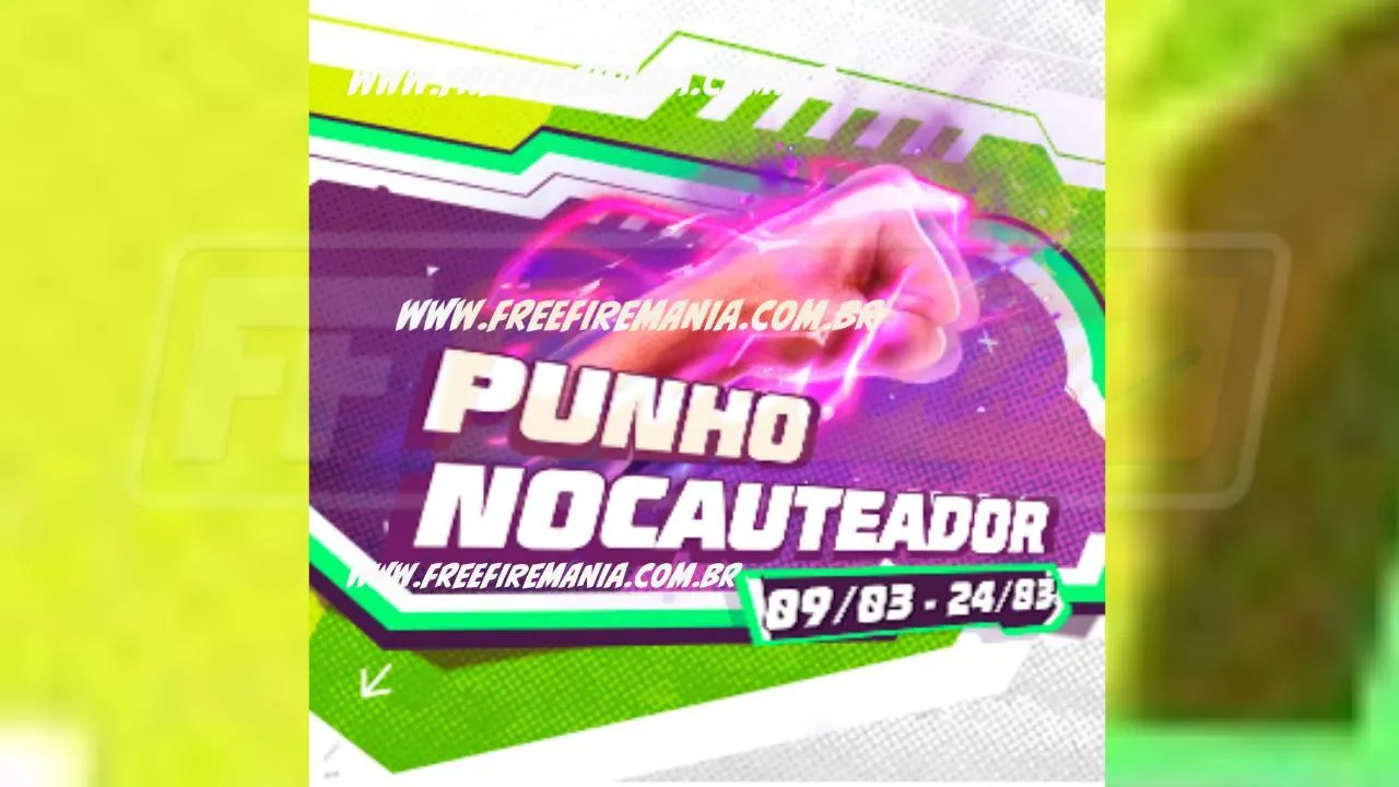 Free Fire: Punho Nocauteador no Torre de Tokens. Saiba tudo!