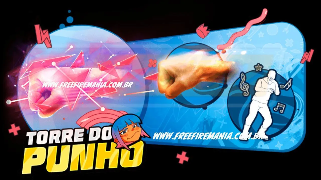 Free Fire: Punho Soberano no Torre de Tokens. Saiba tudo!