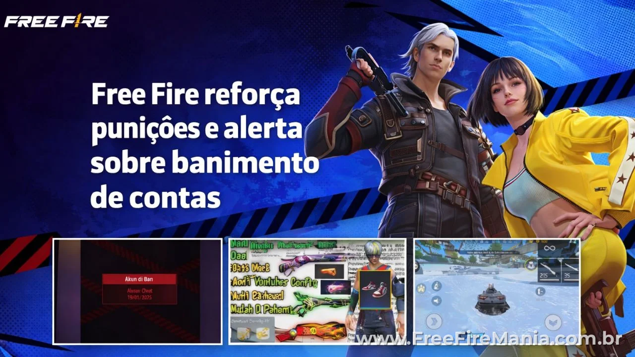 Free Fire refuerza sanciones y advierte sobre bloqueo de cuentas