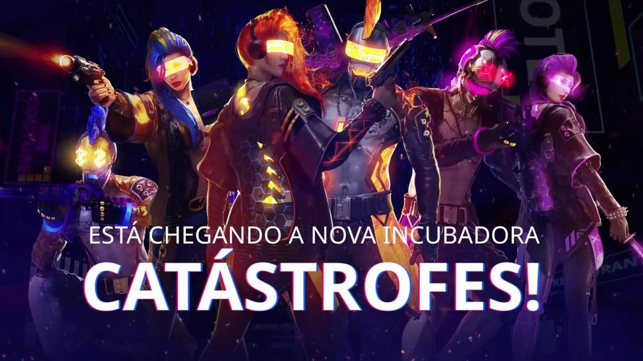 Free Fire: relançamento da Incubadora Catástrofes chega na segunda (28), confira os detalhes