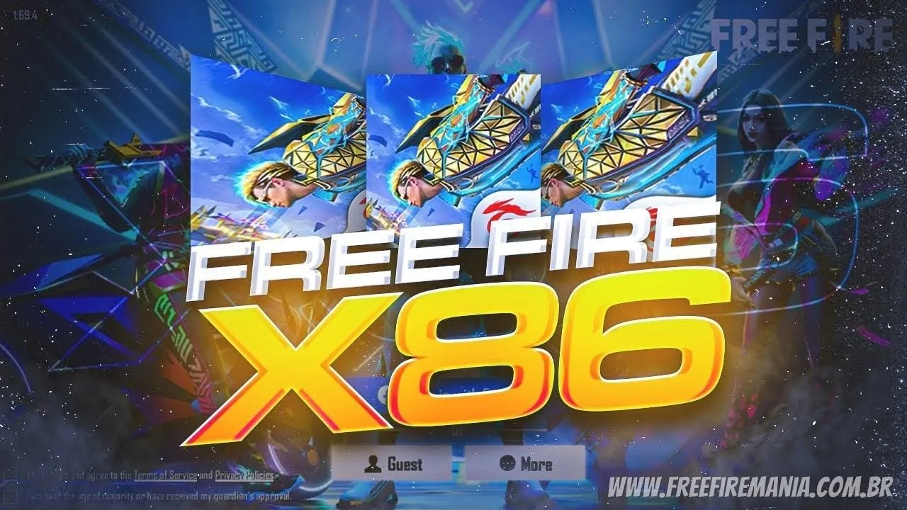 Free Fire remove versão x86 do APK atualizado