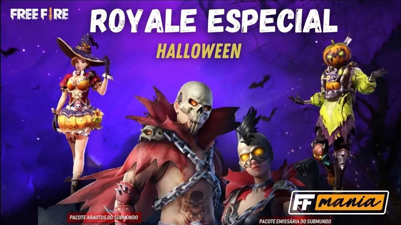 Free Fire: Royale Especial de Dia das Bruxas 2020