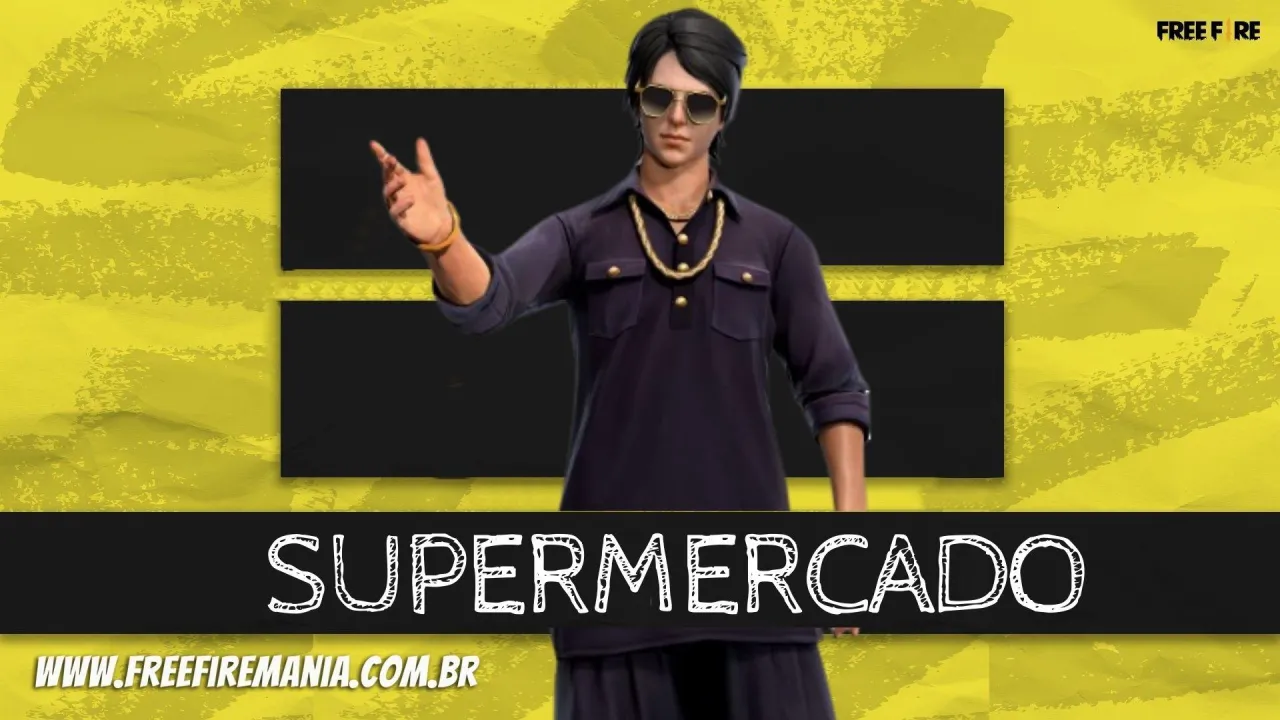 Free Fire: Supermercado traz inédita skin Mecânico Chavoso