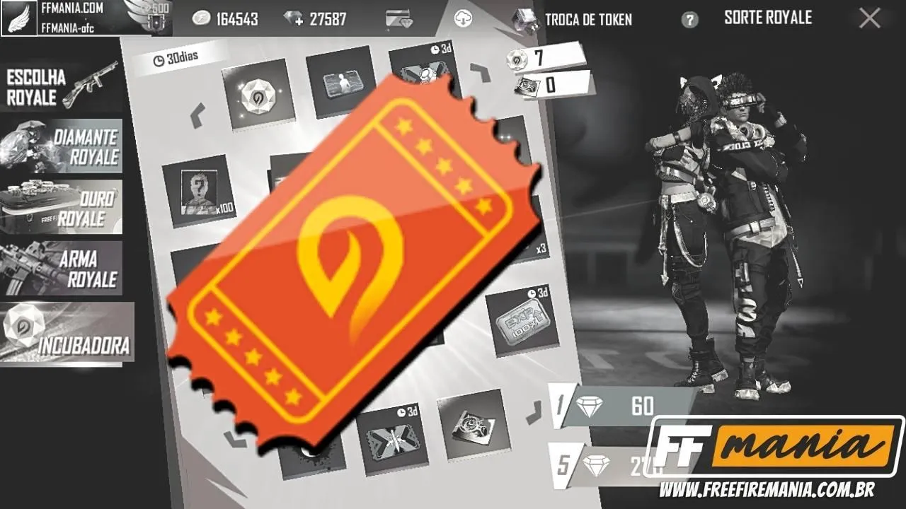 Free Fire: Tickets da Incubadora Viajantes do Tempo sumiram, bugou?