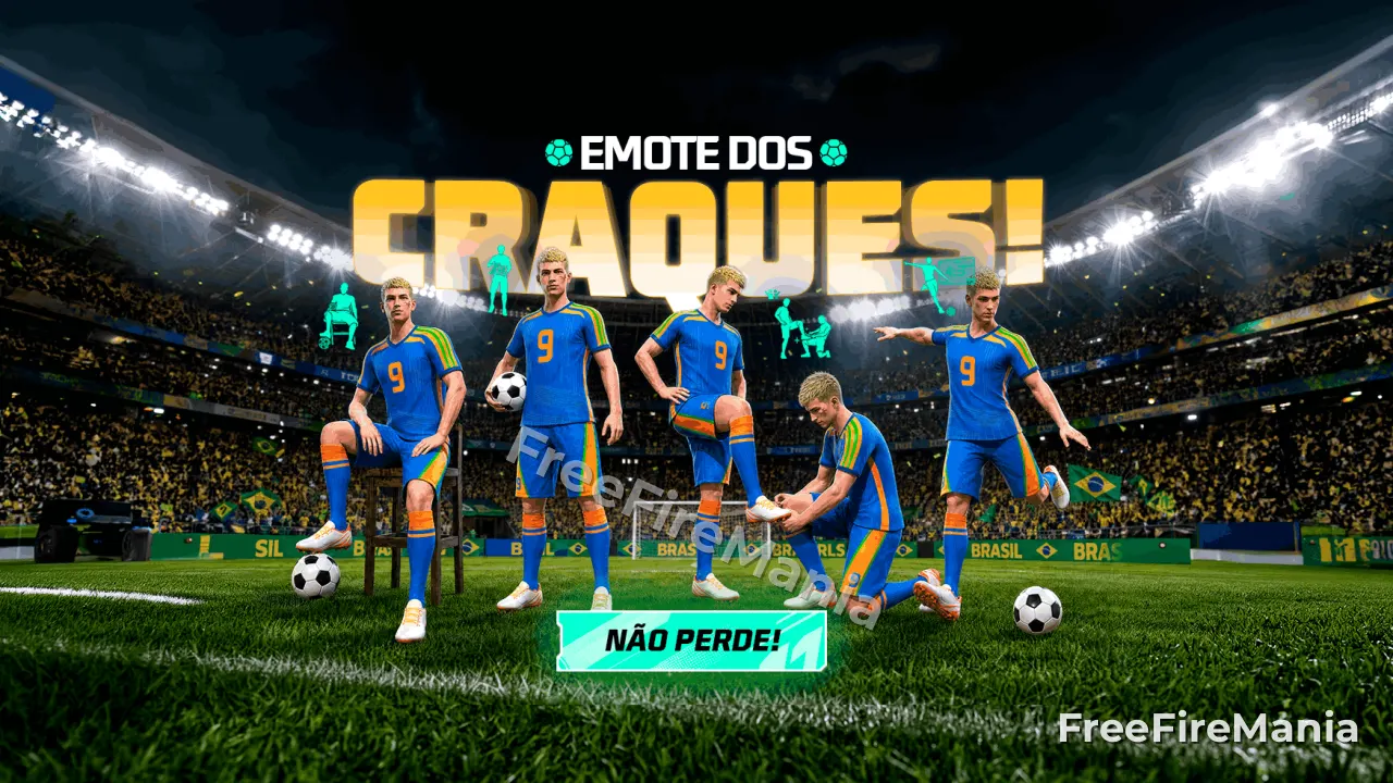 Vira-Carta Free Fire com Chute da Vitória e sistema de viradas