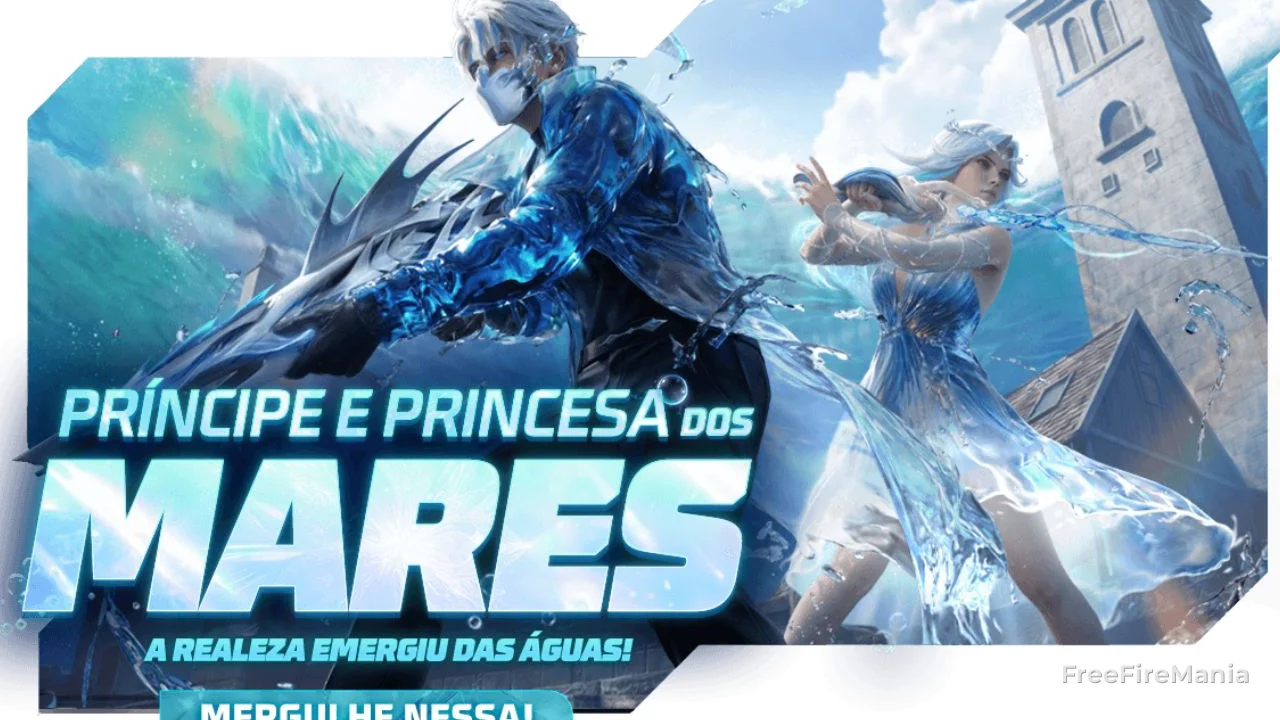Vira-Carta Free Fire: como funciona o evento com Conjunto Príncipe dos Mares
