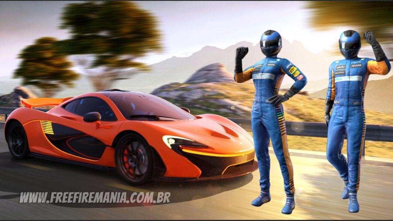 Free Fire x McLaren: la asociación comienza con el evento  "Accelerate to Victory "