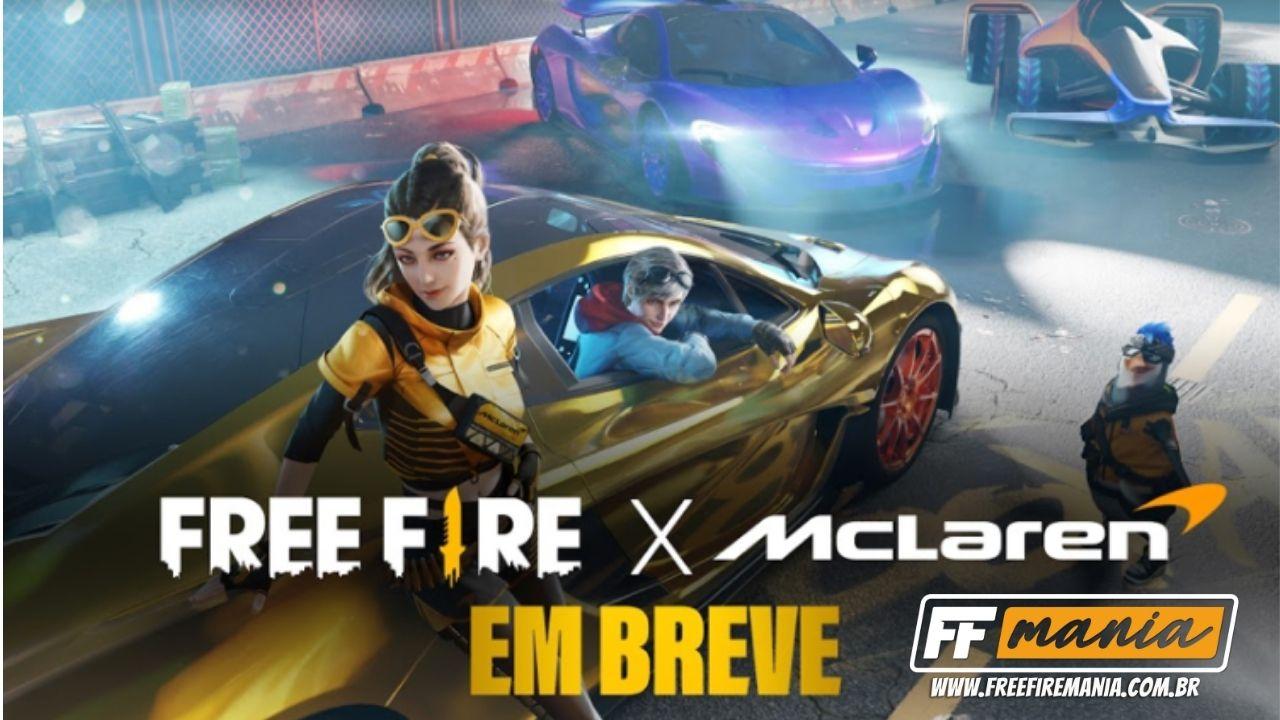 Free Fire x McLaren: la asociación traerá un nuevo vehículo "MCLFF", pista de carreras, paquetes temáticos y más