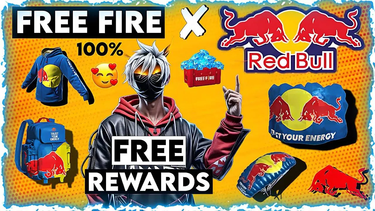 Free Fire x Red Bull: parceria inédita chega em julho