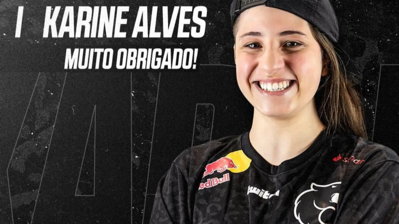 Fúria anuncia saída de jogadora Karine da sua equipe de emuladoras, a Black