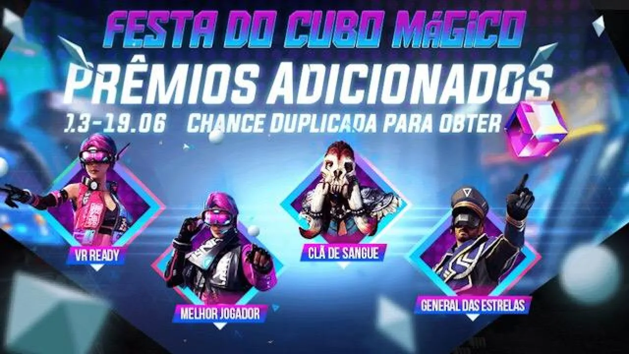 Atualização do Cubo Mágico no Free Fire: Novas Skins Chegam ao Servidor BR