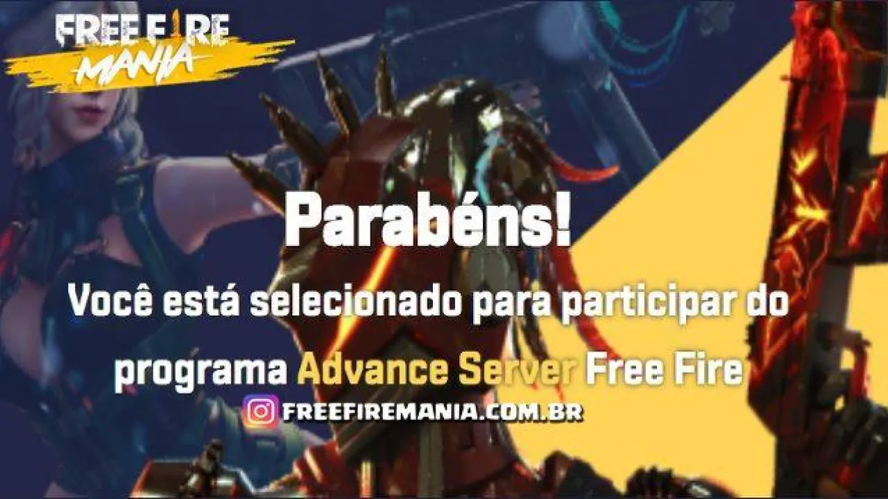 Garena BR libera Vagas para o Servidor Avançado de Free Fire