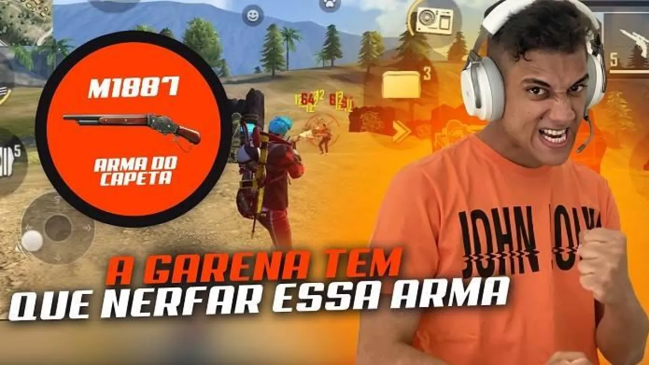 Garena confirma que não haverá nerf na nova Doze M1887 no Free Fire