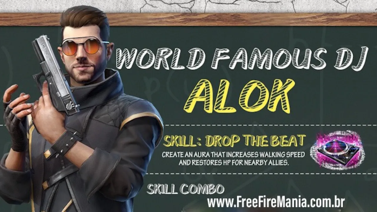 Garena Conserta Bug da Habilidade do Alok no Free Fire