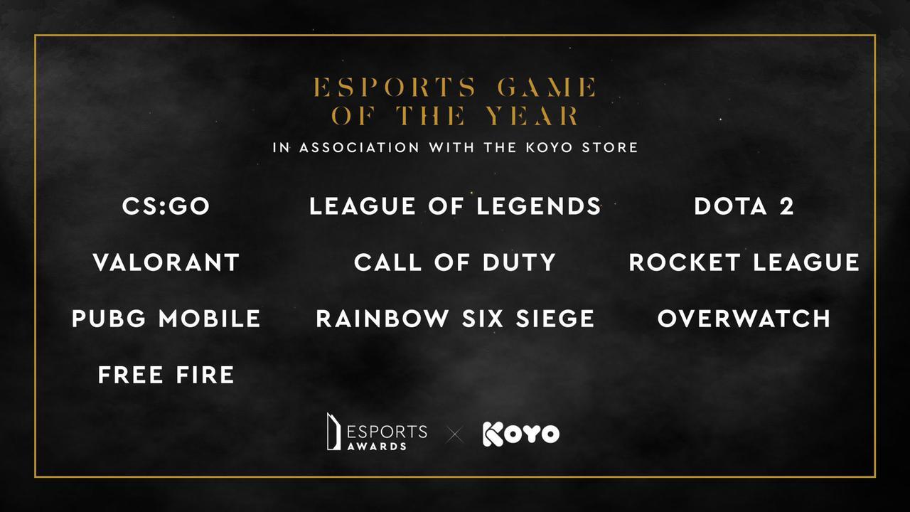 Garena y Free Fire están nominados a los eSports Awards 2021, mira cómo votar
