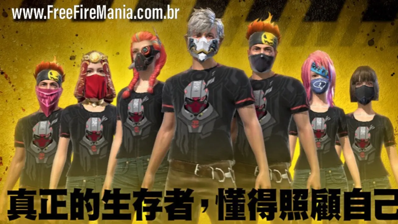 Garena lança evento no Free Fire para conscientização sobre o Coronavírus