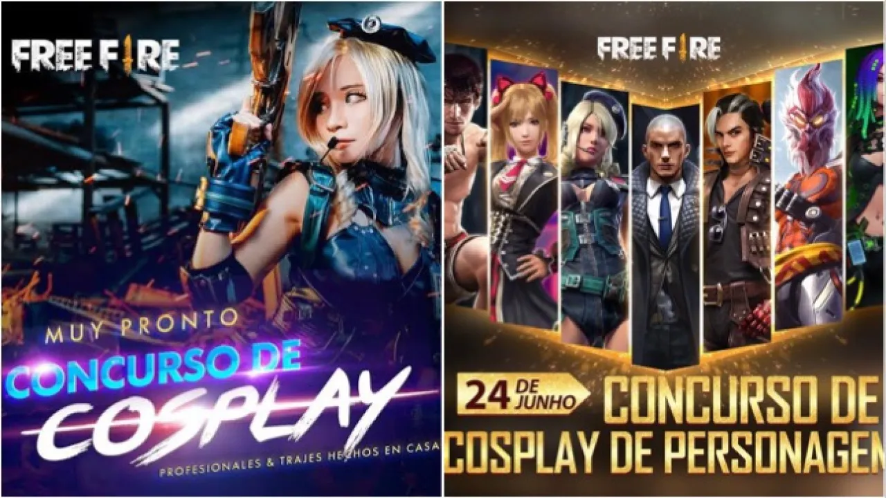 Garena realiza Concurso de Cosplay com premiação de 80 mil Diamantes em Free Fire