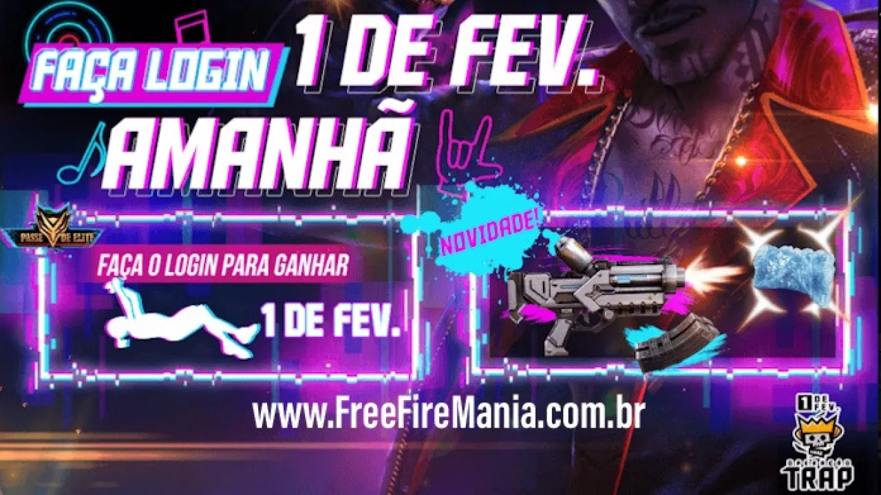 Garena libera o Emote Olhar da Morte de Graça no Free Fire