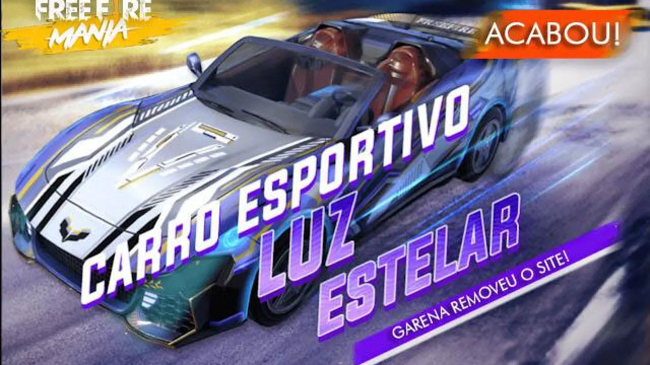 Garena Remove Site para Resgatar Skin do Carro Esportivo em Free Fire