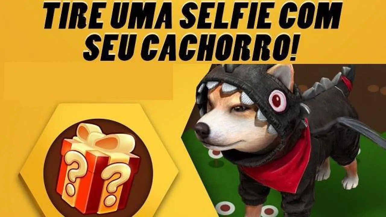 Garena Lança Evento para Jogadores do Free Fire com Fotos de Cachorros