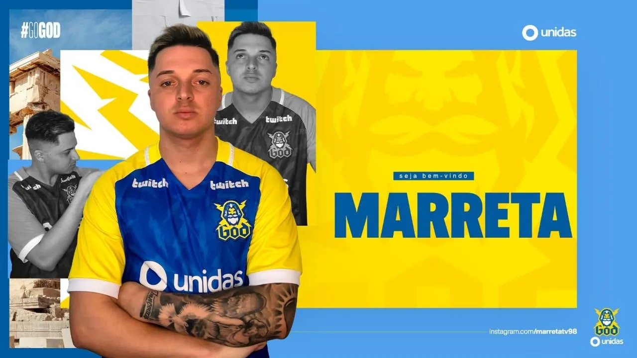 GOD Free Fire: Marreta é a mais nova contratação da equipe