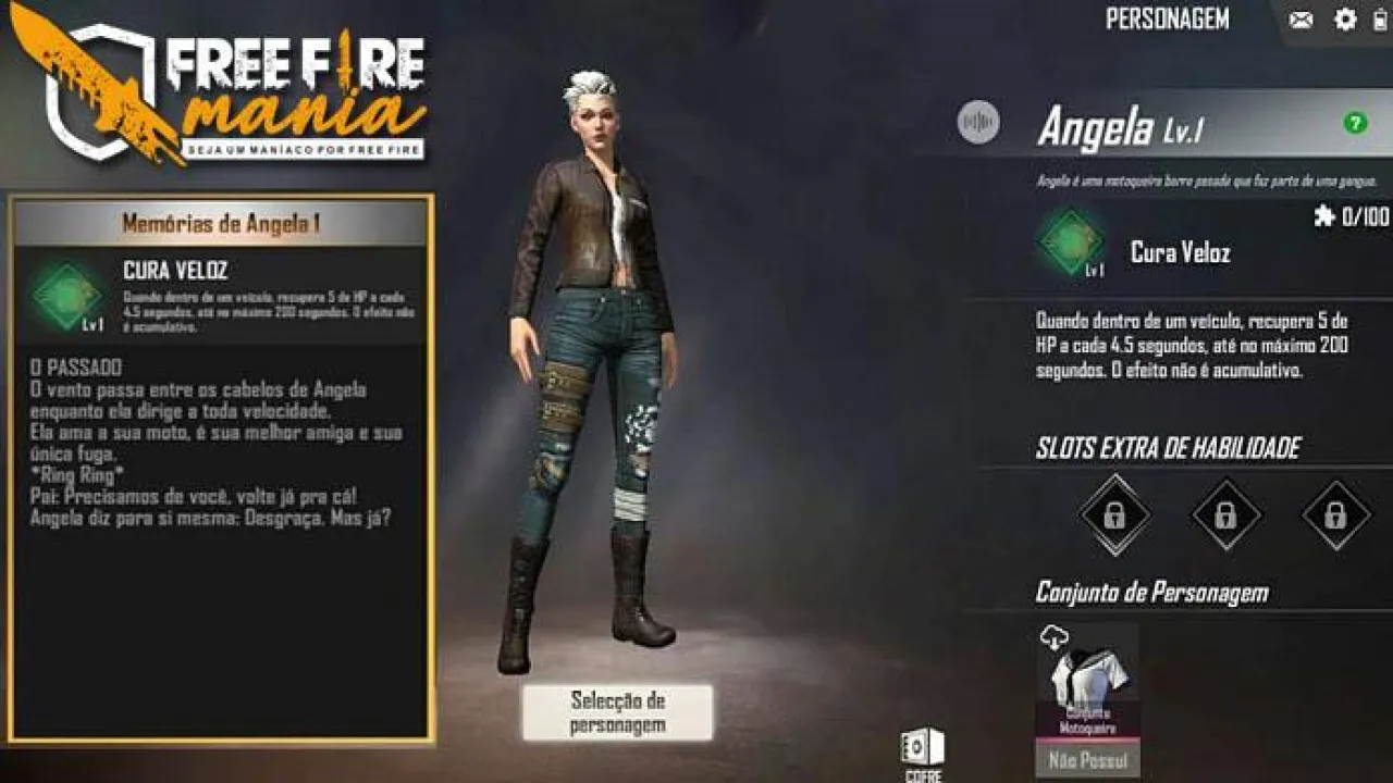Nova Personagem Notora no Free Fire: Conheça a Habilidade Cura Feroz