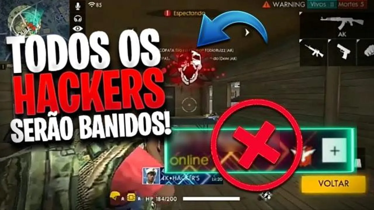 Hacks - Uma Praga sem Fim no Free Fire