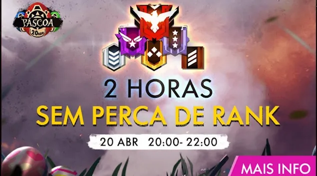 Jogue Ranqueadas sem Perda de Pontos em Free Fire: Hoje é o dia!