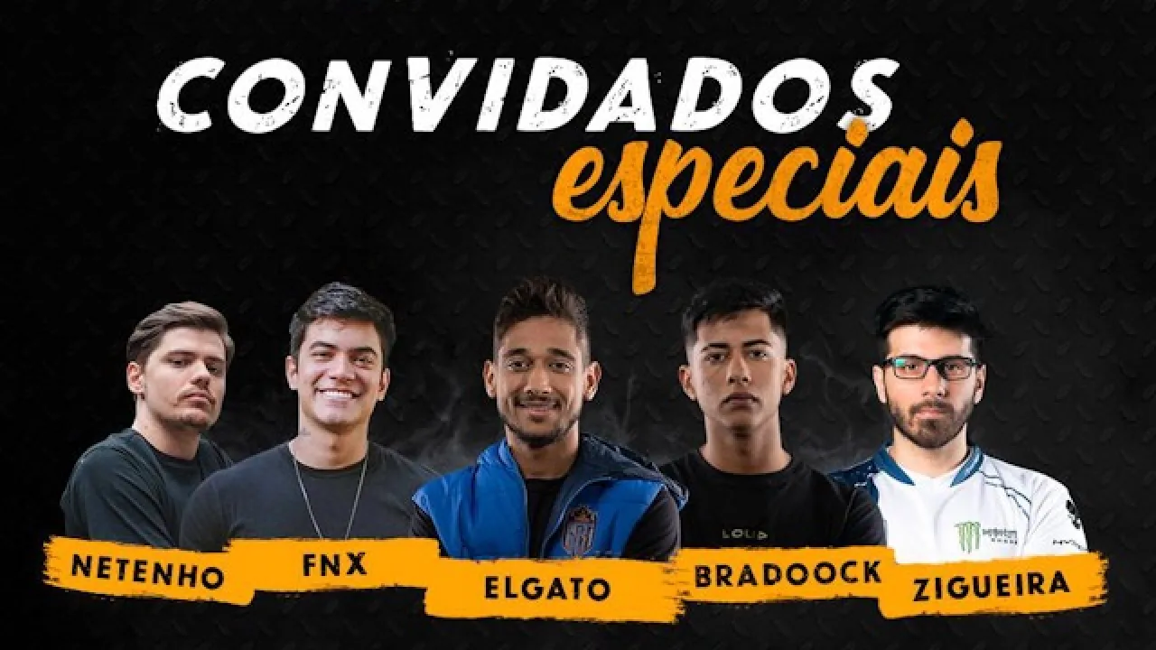 Showmatch com Youtubers de Free Fire apresenta novo Modo Contra Squad 4x4