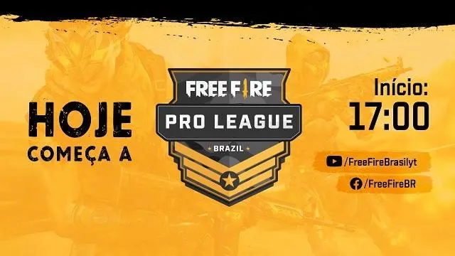 Início da Free Fire Pro League: Fase de Grupos em 28/09